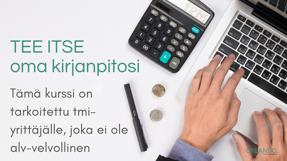 Kirjanpitokurssi by Orlando Consulting Oy